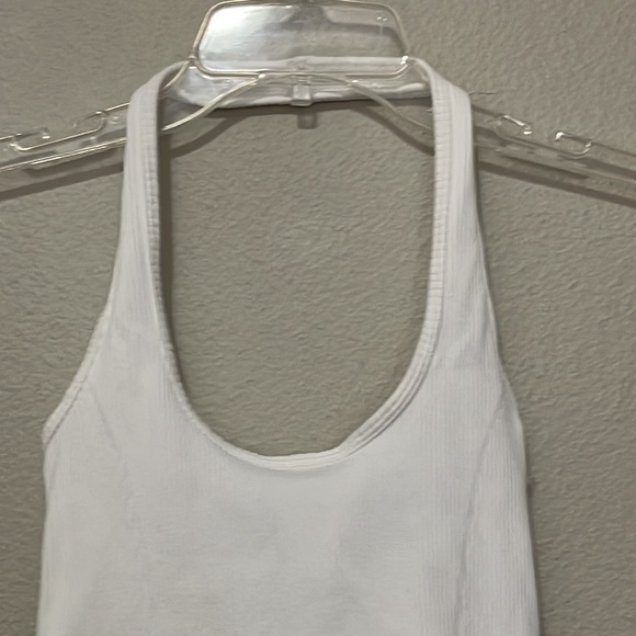 AMERICAN EAGLE WHITE HALTER TOP - Picture 2 of 8